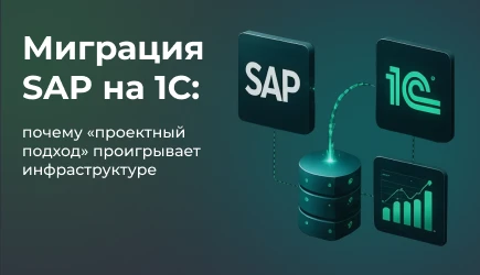 Миграция SAP на 1С: почему «проектный подход» проигрывает инфраструктуре